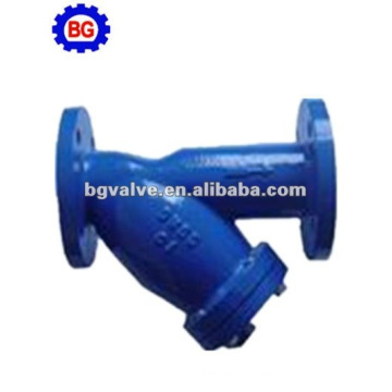 Y-strainer flange Connection